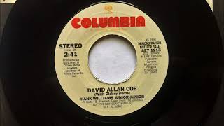 Watch David Allan Coe Hank Williams Juniorjunior video