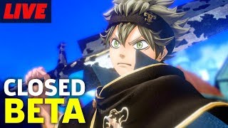 Black Clover: Quartet Knights Closed Beta Gameplay Live Black Clover: Quartet Knights Closed Beta Gameplay Live