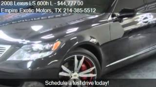 2008 Lexus Ls 600H L Base Awd 4Dr Sedan For Sale In Addison,