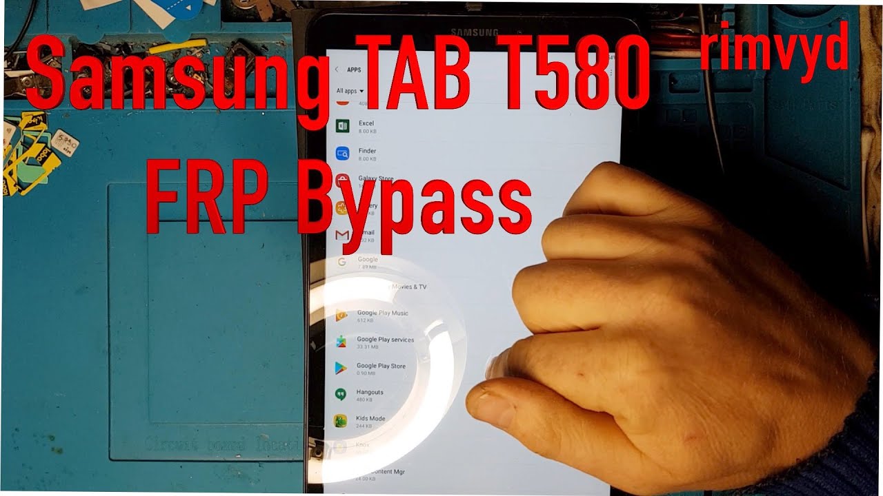Samsung Tab A T580 FRP bypass Samsung Tab A T580 FRP bypass