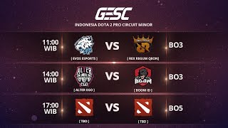 Rrq Vs Alter Ego Bo5 Indonesia Dota 2 Minor, Final Day