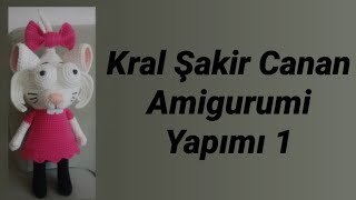 Kral Şakir Canan Amigurumi Yapımı Tarifi 1 (Ayak, Bacak Yapımı ve Birleştirilmes