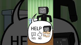🥺 Let Me Do It For You | Skibidi Toilet Vs Tv Baby! 📺 (Cartoon Animation)