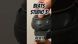 Beats Studio 3 Wireless Factory Reset