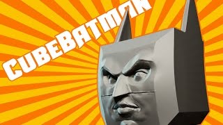 Making Of Cube Batman In Zbrush