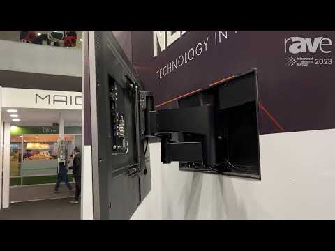 ISE 2023: Nexus 21 Demos Apex Motorized TV Wall Mount