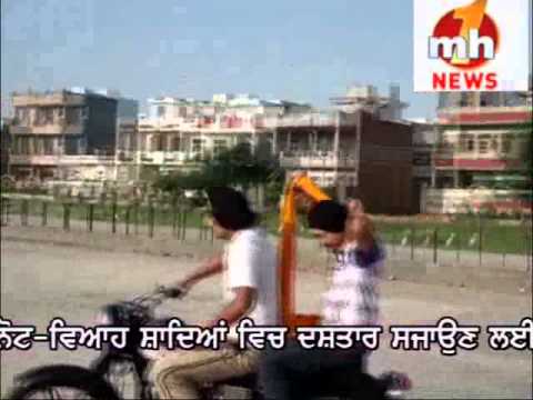 Pride Of Sardar New Tying Turban with Clozed Eyes on Another...