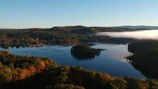 Turners Falls Drone Office Panorama October 2019