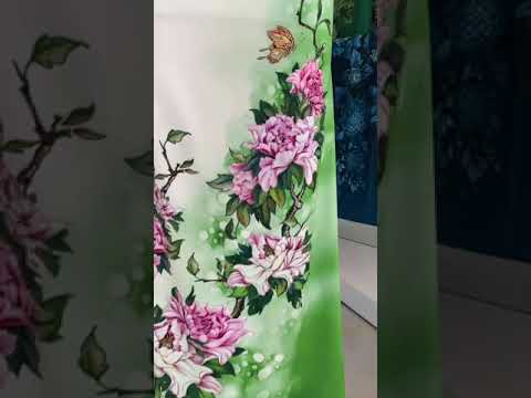 Vải Áo Dài Nhung Nhât Đính Đá Kết Hoa Rất Đẹp Shop Vải Áo Dài My My
