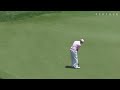 Bud Cauley curls in a 29-foot putt for birdie at The Greenbrier