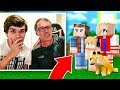 MEU PAI CONHECEU A FAMÍLIA JP NO MINECRAFT !