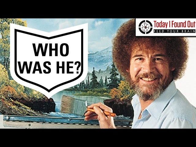 The Mysterious Life Of Artist Bob Ross - Video