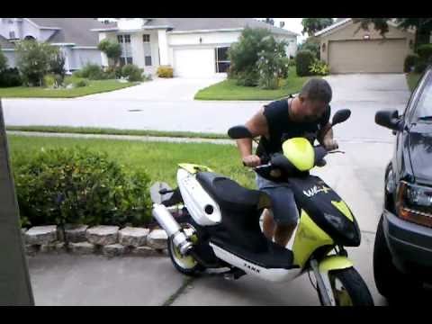 2006 ktmm 150cc urban tank scooter - YouTube