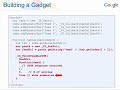 Mission: Possible - Building a Google Gadget