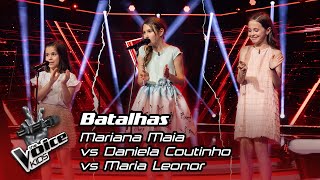 Mariana Maia vs Daniela Coutinho vs Maria Leonor Pereira | Batalha | The Voice K