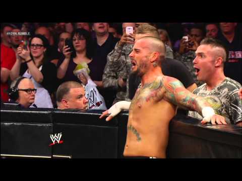 The Rock vs. CM Punk - WWE Championship Match: Royal Rumble...