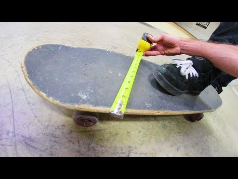 The Widest Skateboard! / Can You Skate Tech With It?