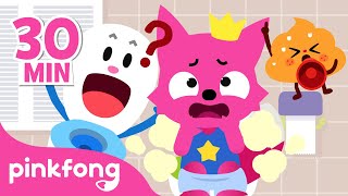 Potty training song compilation for kids | Healthy Habits | Pinkfong Rhymes for 