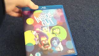 My Pixar UK DVD And Blu Ray Collection