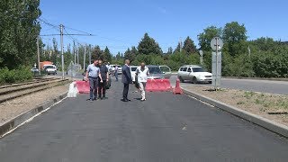 Видео В Волжском идут дорожные работы на улице Карбышева от ГТРК "Волгоград-ТРВ". "Волгоград 24", улица 19-го Партсъезда, Волжский, Россия