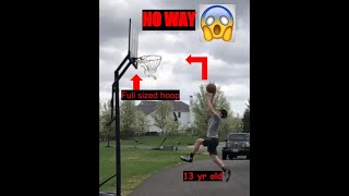 Outdoor Basketball Trickshots! Better Than Dude Perfect?! | No Theory