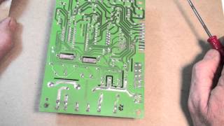 Troubleshoot the circuit board of the gas furnace