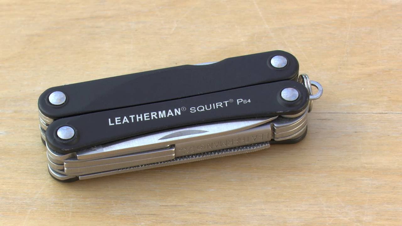 Leatherman Squirt Es4 Black