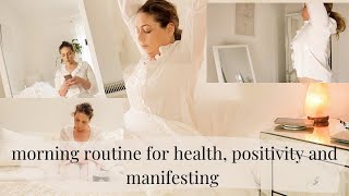 MORNING ROUTINE FOR HEALTH, POSITIVITY AND MANIFESTING - Tanya Louise