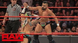 Lucha House Party Vs. Jinder Mahal & The Singh Brothers Raw, Jan. 21, 2019