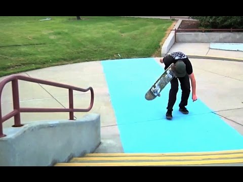 Skateboard to Chin Smack!! - Stephen Moulding
