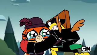 Unikitty, Puppycorn, Hawkodile And Dr. Fox Crying Backwards Version