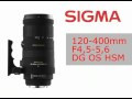 SIGMA 120-400mm und 150-500mm Tele Objektiv