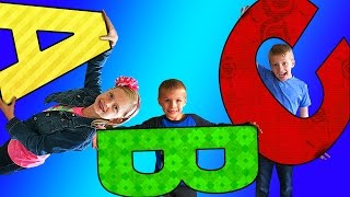 ABC SONG & DANCE!! - Learn Letters with Family Fun Pack