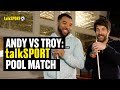 Andy Goldstein & Troy Deeney FACE OFF In Pool Match As They Talk Man United & Ollie Watkins 👀🎱