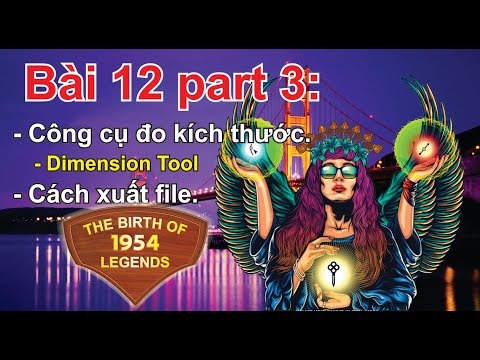 Tự Học CorelDraw 2020 Bài 12 Part 3 – Công cụ đo kích thước – Xuất File