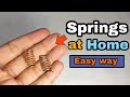 How to Make Spring at home || Spring || Creatorboy || Inventious