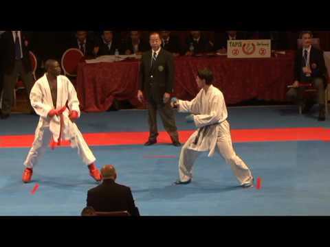 2009 WKF Jr Worlds -21 Men -68 Kg Aka Senegal vs Ao Kazakhstan...