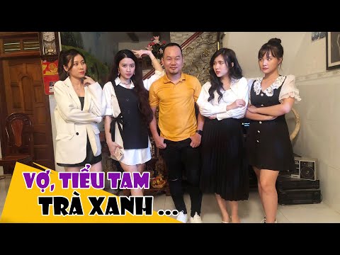 Hài 2021 VỢ, TIỂU TAM, TRÀ XANH - Long Đẹp Trai, Huỳnh Điệp Kiều Ngân, Quyên Qui, Kim Ngân