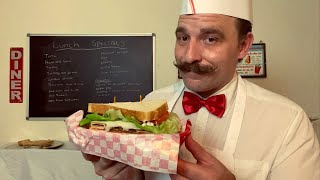 Asmr..the Vintage Diner Lunch Edition