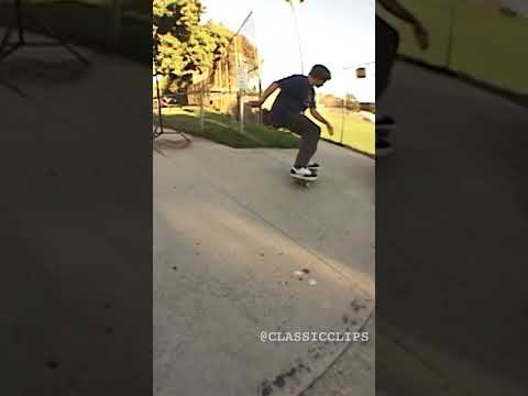 Nick Trapasso Nollie Inward Heelflip 2005 Classic Skateboarding Shorts