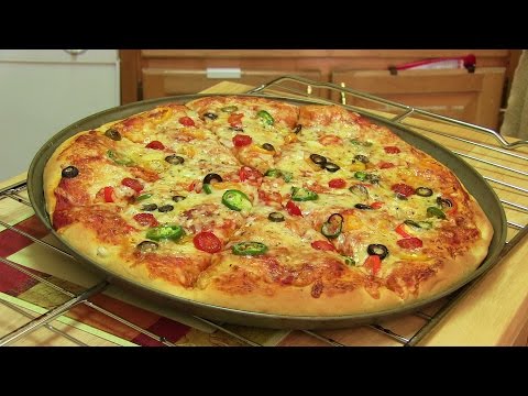 VIDEO : homemade pizza video recipe⭐️ | start to finish pizza recipe with dough, sauce and toppings - perforatedperforatedpizzabaking pan at http://amzn.to/2jttaeu kitchen products at http://amzn.to/2wlsndv subscribe: https://www.youtube. ...