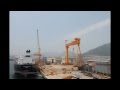 700ton GoliathCrane Move - SUNGDONG(성동조선해양)