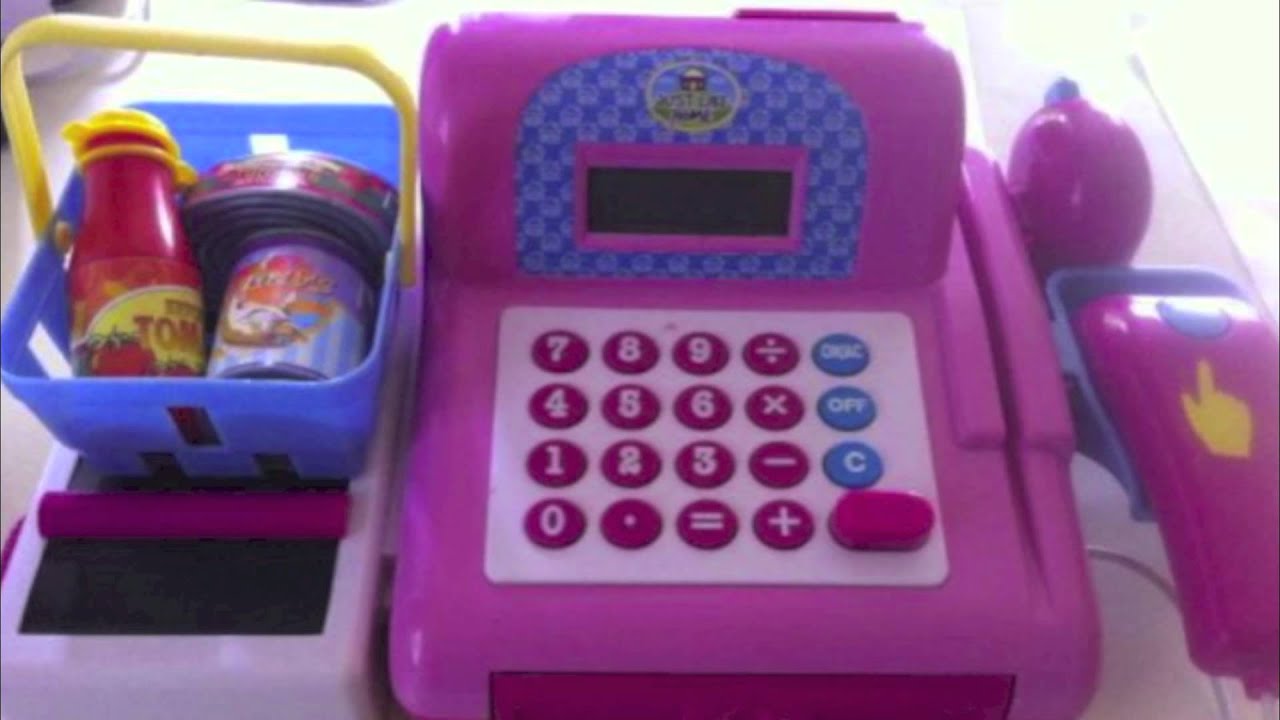 Best Toy Cash Register For Kids From Electronic Toy With Scanner