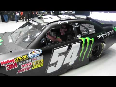 Kyle Busch unveils his 2012 Monster Energy Camry