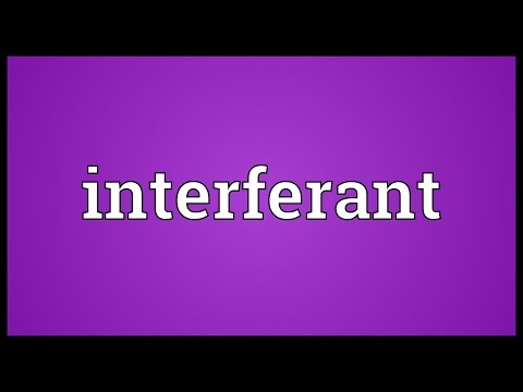 Header of interferant