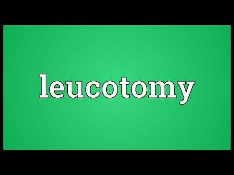 Header of leucotomy
