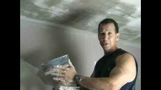 Remove popcorn ceilings