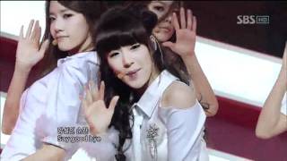 SNSD - Mr.Taxi (소녀시대-Mr.Taxi) @SBS Inkigayo 인기가요 20111218