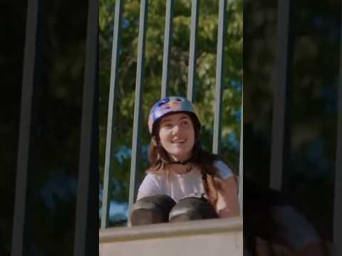 Skateboarder Brighton Zeuner hit up her local skatepark for a quick bowl session 🔥 #FieldDay