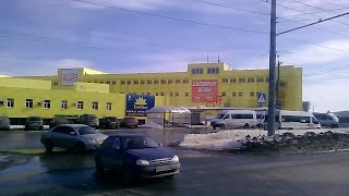 Видео . Пенза. Улица Терновского - Поездка на автобусе №66 от Vandammov, улица Некрасова, Пенза, Россия